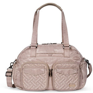 NWT Lug Women's Puddle Jumper Tote Bag Beige/Sand Taupe